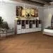 Виниловая плитка Damy Floor Chevron LVT DF08-Ch-LVT Блуа клеевая