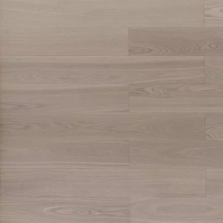 Паркетная доска Amber Wood Фьюжн Ясень Белёный браш Лак 14х125x909 мм