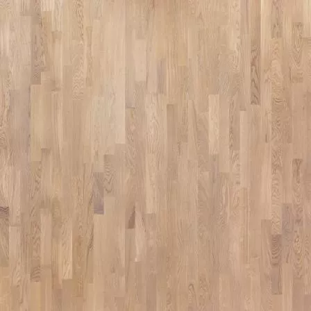 Паркетная доска Polarwood Classic Дуб уют белый матовый лак 3S трехполосная