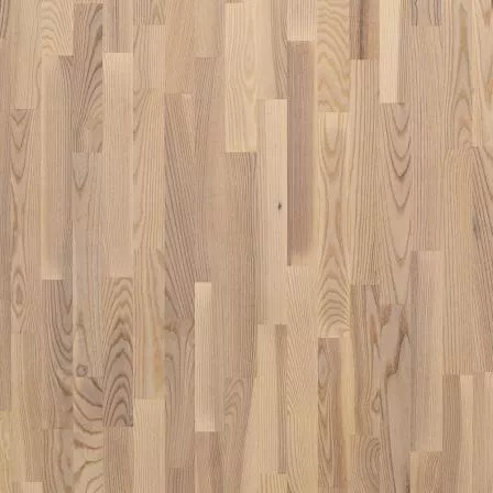 Паркетная доска Polarwood Classic Ясень уют белый матовый лак 3S трехполосная