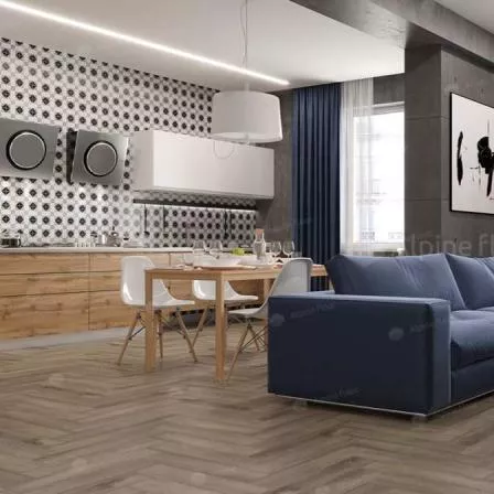 Кварцвиниловая плитка ПВХ Alpine Floor ECO 16-15 Parquet LVT Дуб Исида клеевая