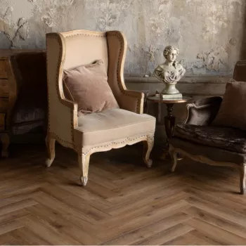 Виниловая плитка VinilPol Herringbone Glue 9933 Паркет Франческо клеевая